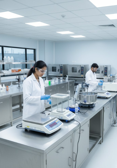 DISHA Laboratory Setup